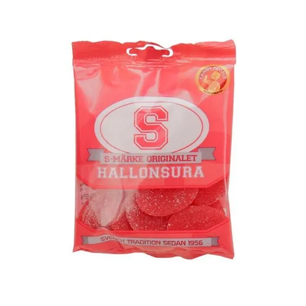 Candypeople S-Märke Hallonsura (80g)