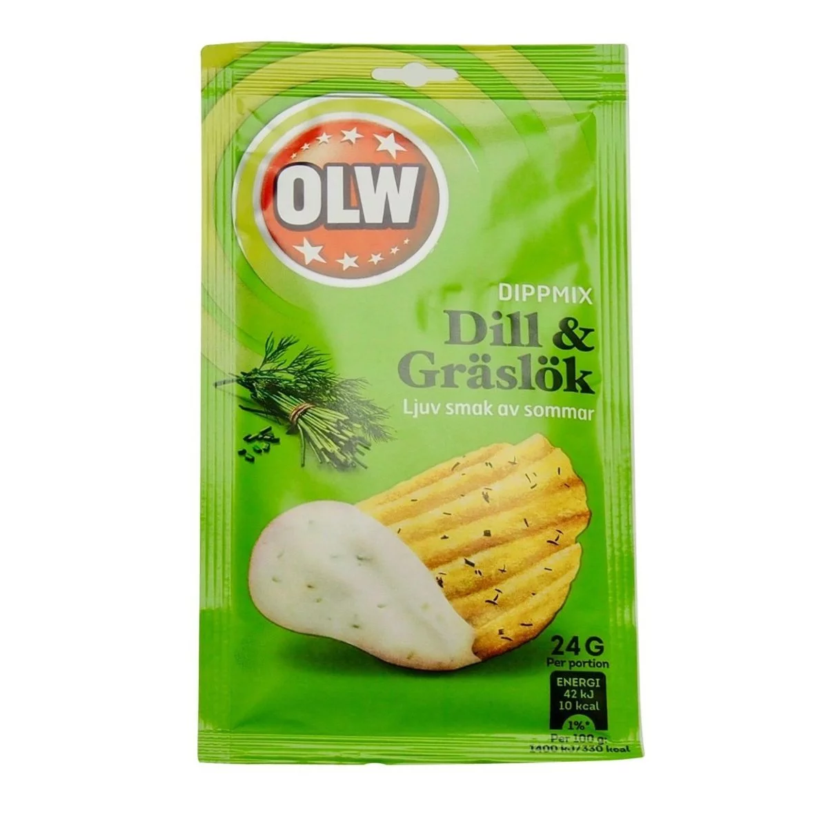 OLW Dipmix Dill & Gräslök (24g) 1