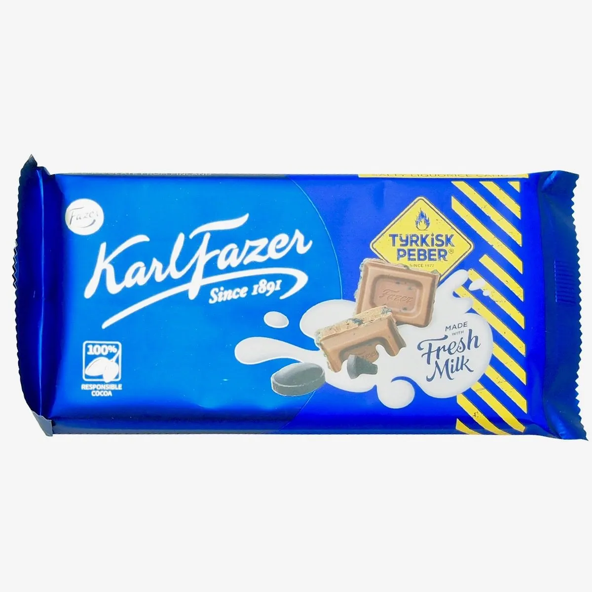 FAZ015470-1 Fazer Schokolade mit Tyrkisk Peber (145g)