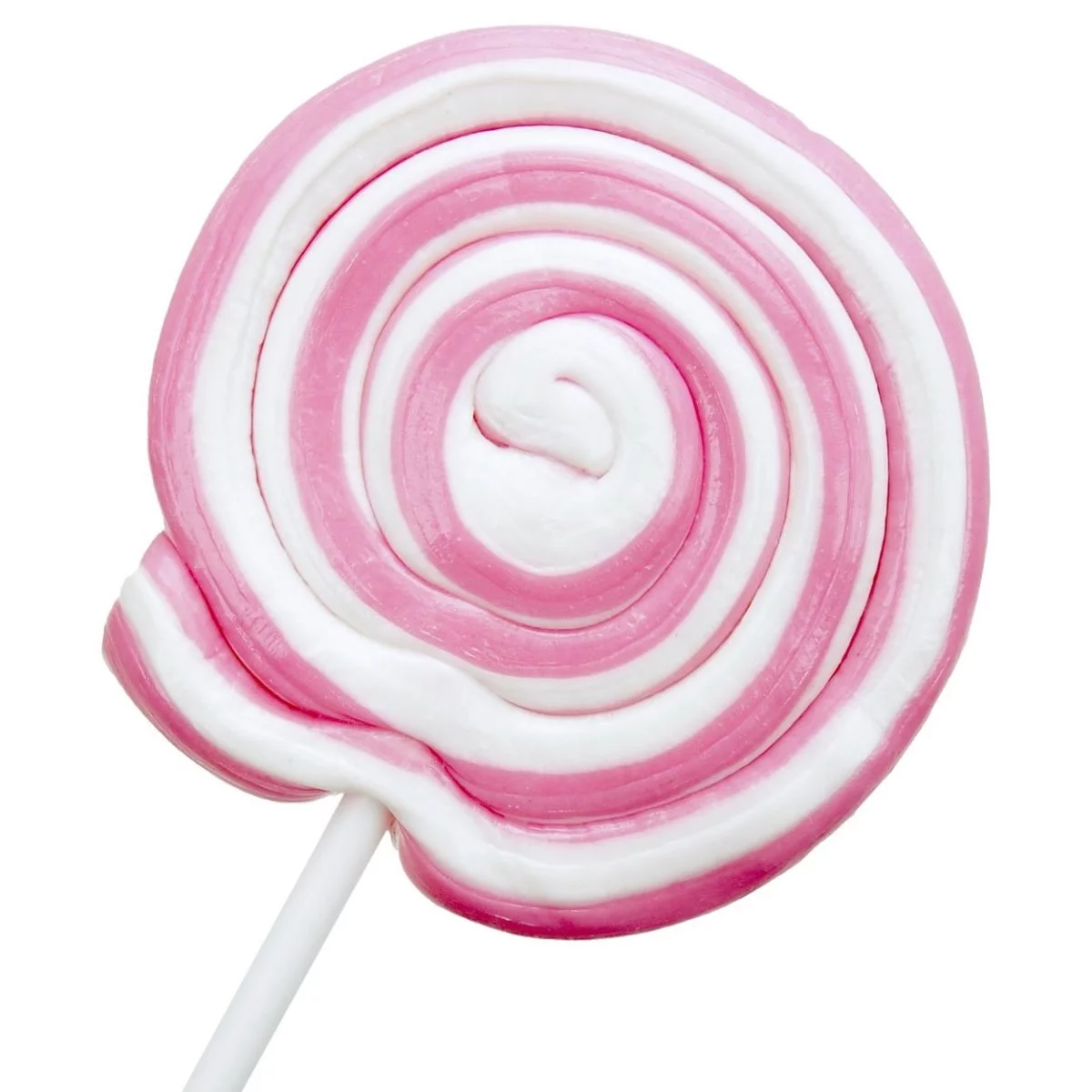 Spiral-Lolli Rosa/Weiß (80g) 1