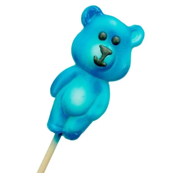 Happy Bär Lolli blau (60g)