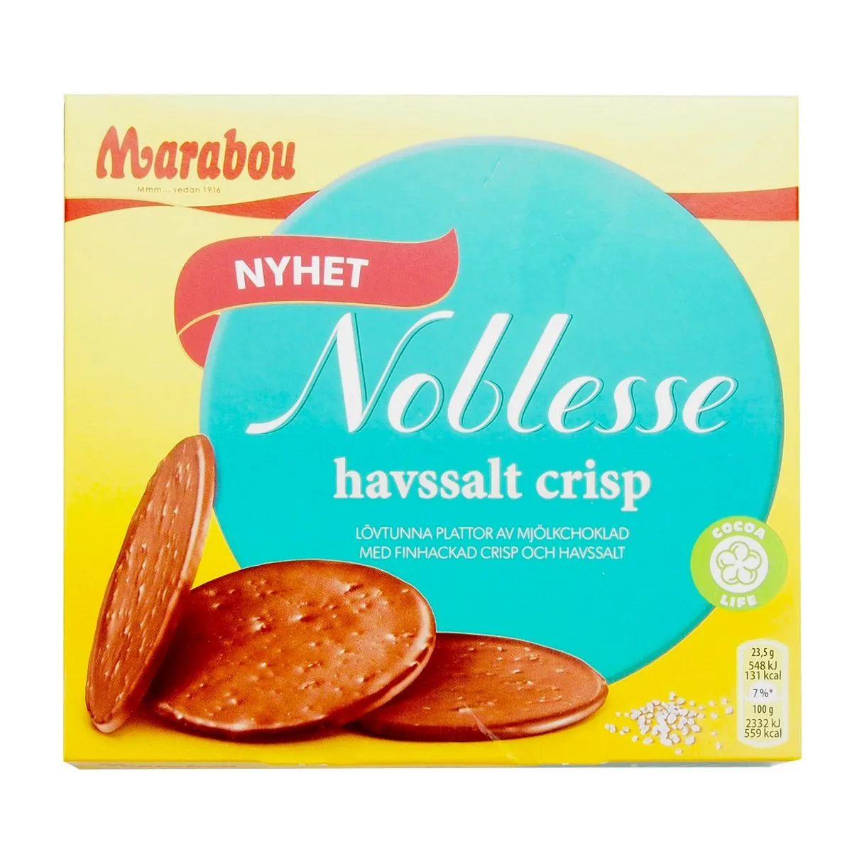 MAR976895-1 Marabou Noblesse havssalt crisp (150g)