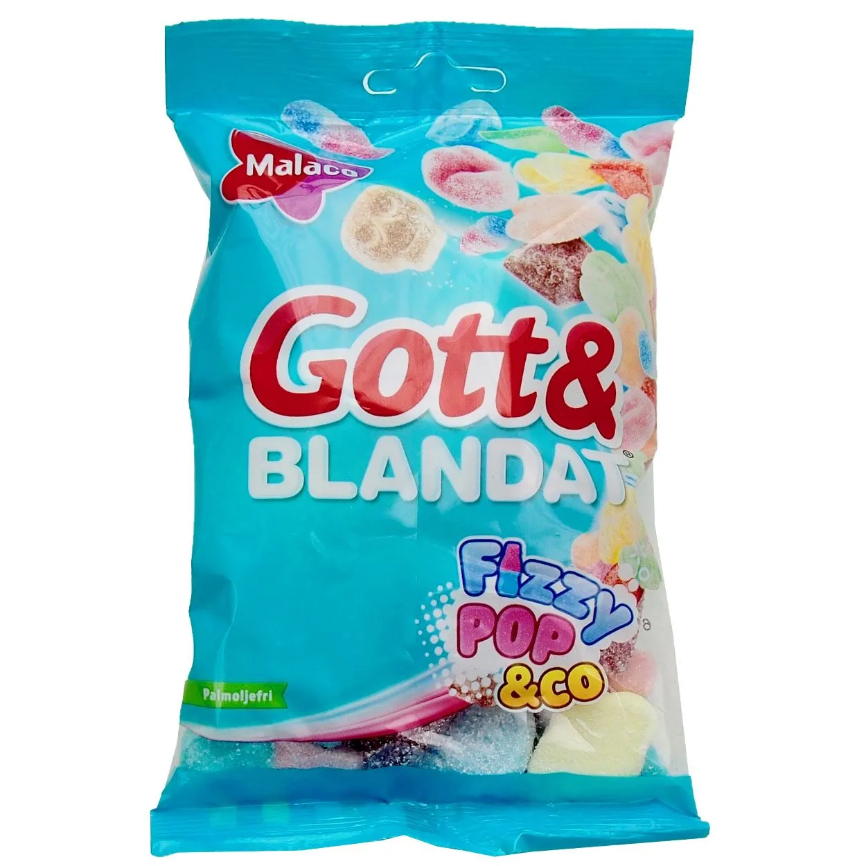 MAL130061-1 Malaco Gott & Blandat Fizzy Pop & Co (130g)