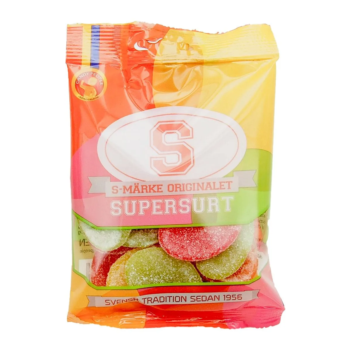 CAN457553 Candypeople S-Märke Supersurt (80g)