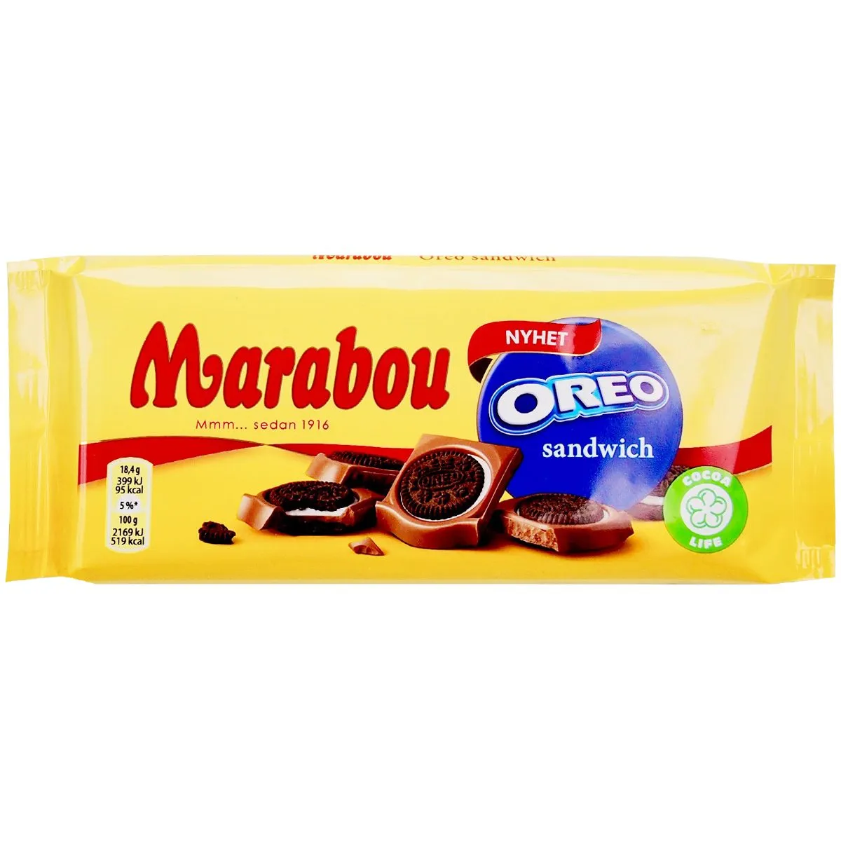 7622201437381-1 Marabou Oreo Sandwich (92g)
