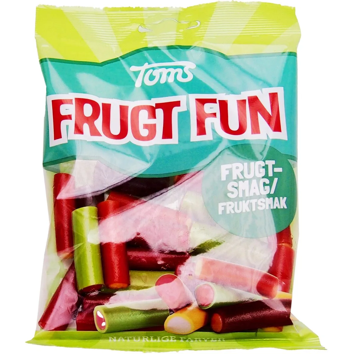 5774540489926-1 Toms Frugt Fun Sour - mit Frucht- und Colageschmack (125g)