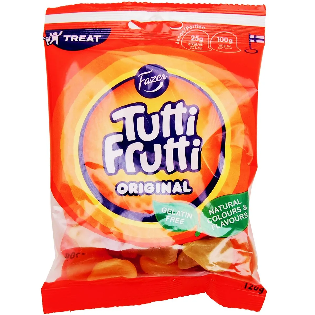 6416453038271-1 Fazer Tutti Frutti Original (120g)