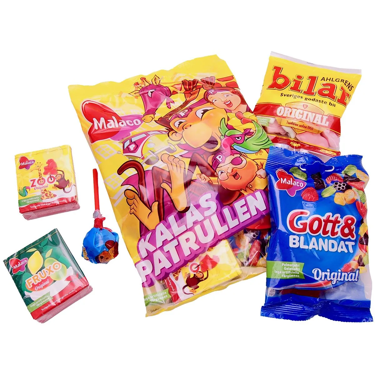 7310350120529-1 Malaco Kalas Patrullen - Süßigkeitenmix (135g)