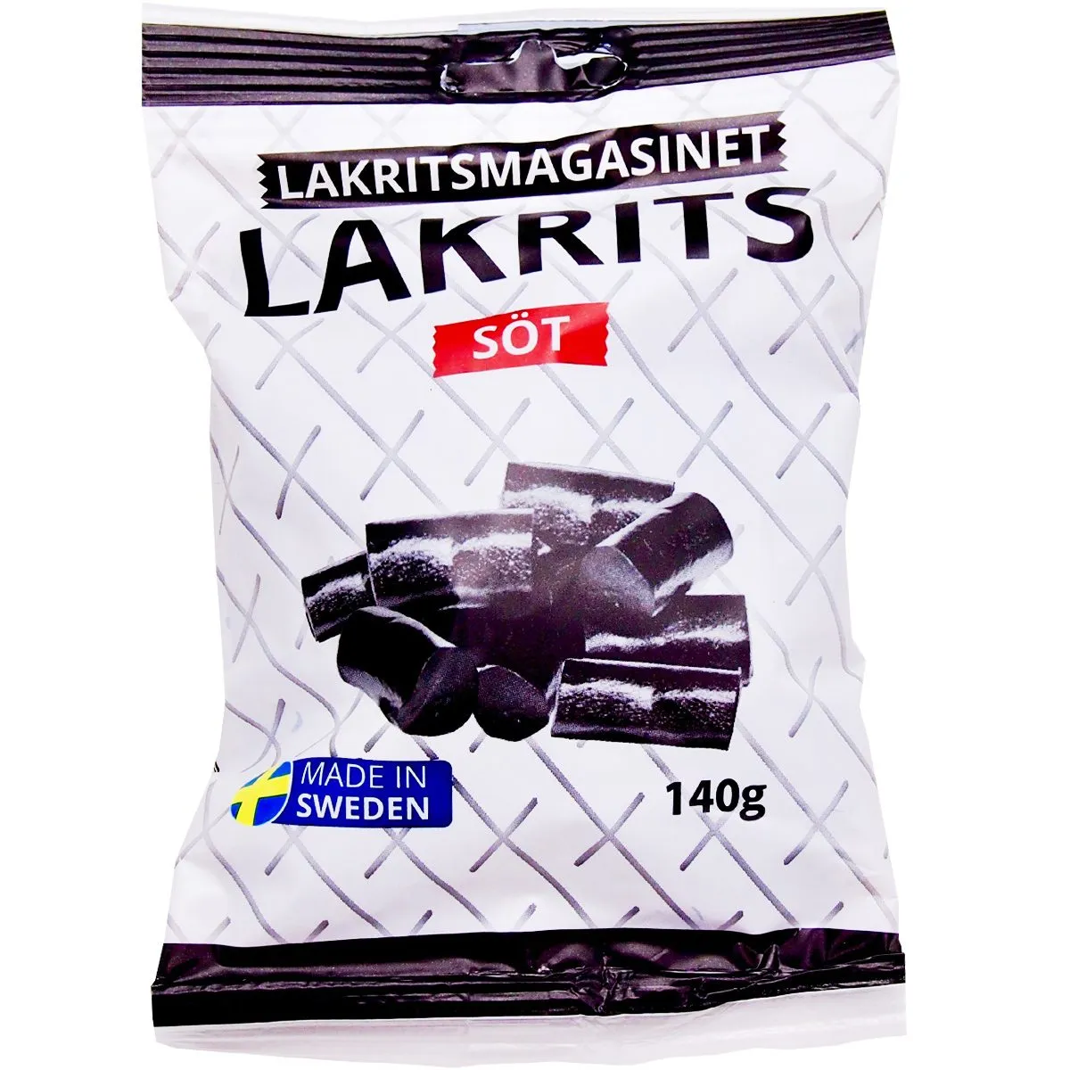 7350081870898-1 Lakritsmagasinet Söt / Süß (140g)