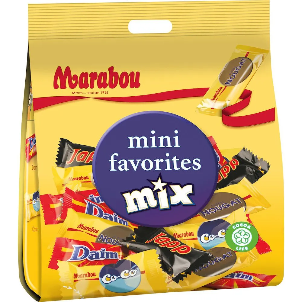 7622210380333-1 Marabou Mini Favorites Mix (157g)