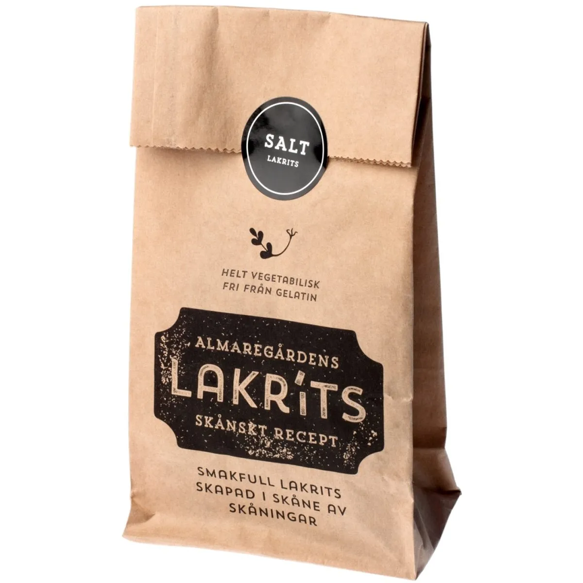 7350010270652-1 Almaregårdens Lakritz salzig aus Schweden (150g)