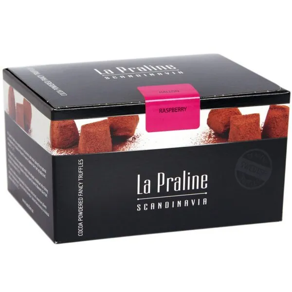 La Praline Fancy Truffles Himbeer / Hallon (200g)