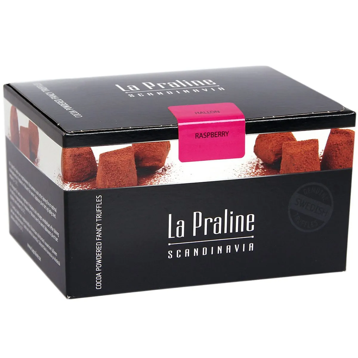 7350037962141-1 La Praline Fancy Truffles Himbeer / Hallon (200g)