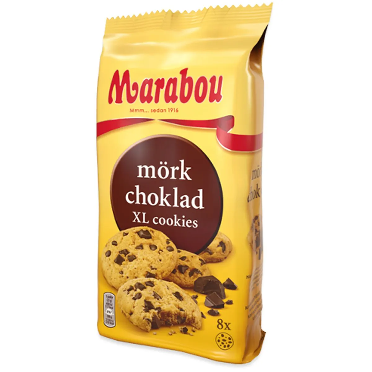 7622210081940-1 Marabou Mörk XL Cookies (184g)