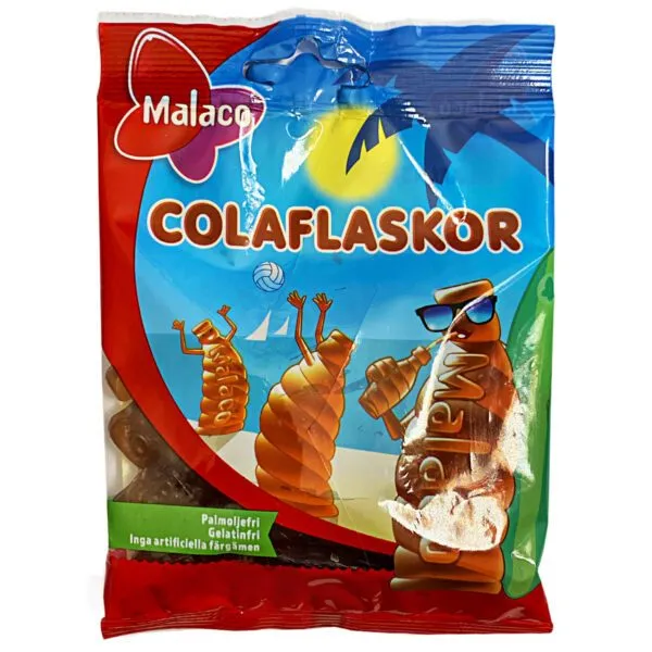 Malaco Colaflaskor - Colaflaschen (95g)