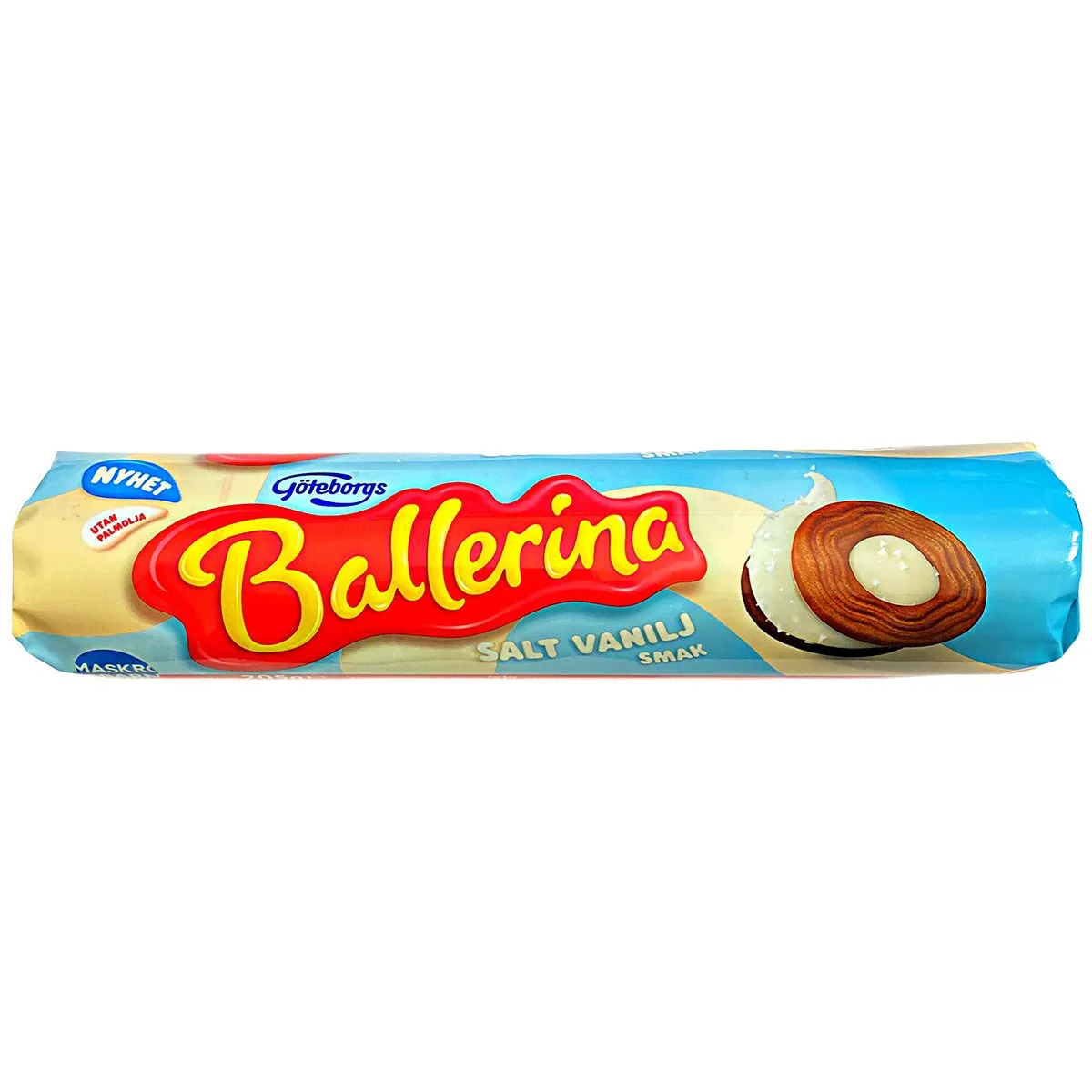 7310520010322-1 Göteborgs Ballerina SALT VANILJ SMAK - Kekse mit Salz-Vanille Geschmack (205g