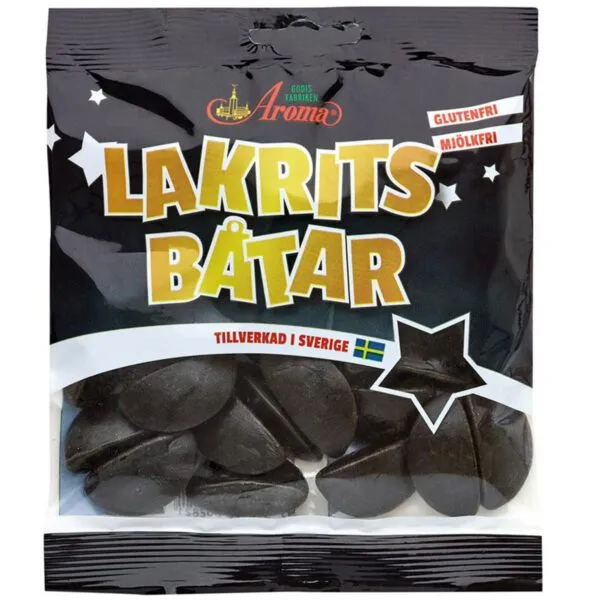 Aroma Lakritsbåtar - Lakritz-Boote (80g)