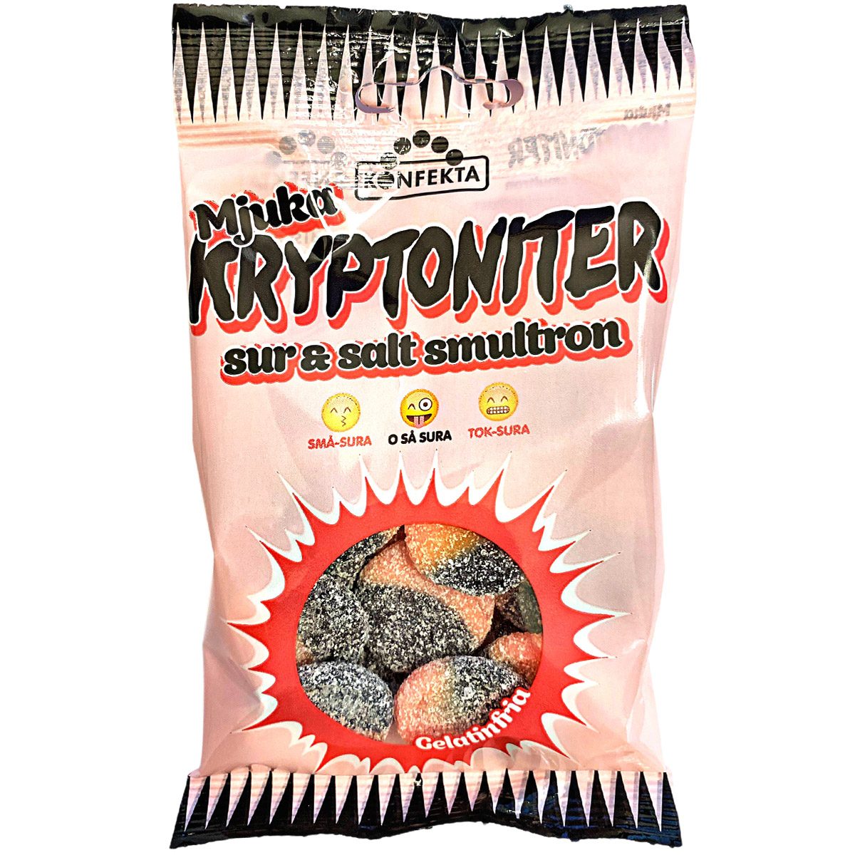 Kryptoniter Mjuka Sur&salt Smultron - Sauer & Salzig Mit Walderdbeere ...