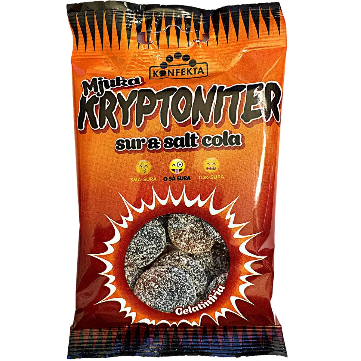 7314661125396KO-1 Kryptoniter Mjuka sur&salt cola - Sauer & salzig mit Veilchen (60g)