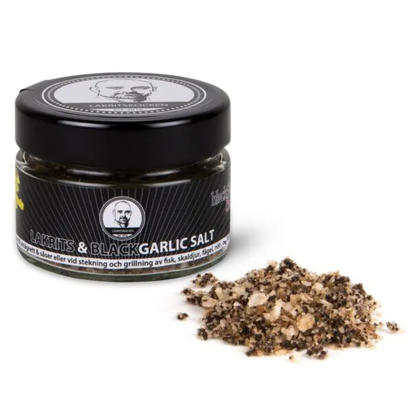 Lakritskocken Salz mit Lakritz & schwarzem Knoblauch (75g)