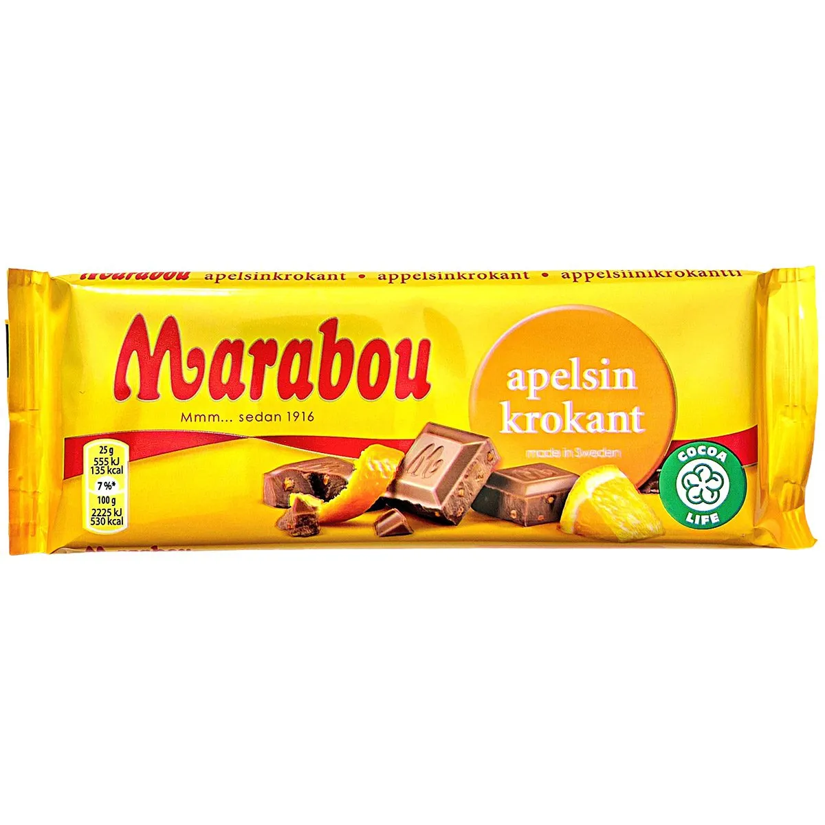 7622400424601MA-1 Marabou apelsinkrokant (100g)