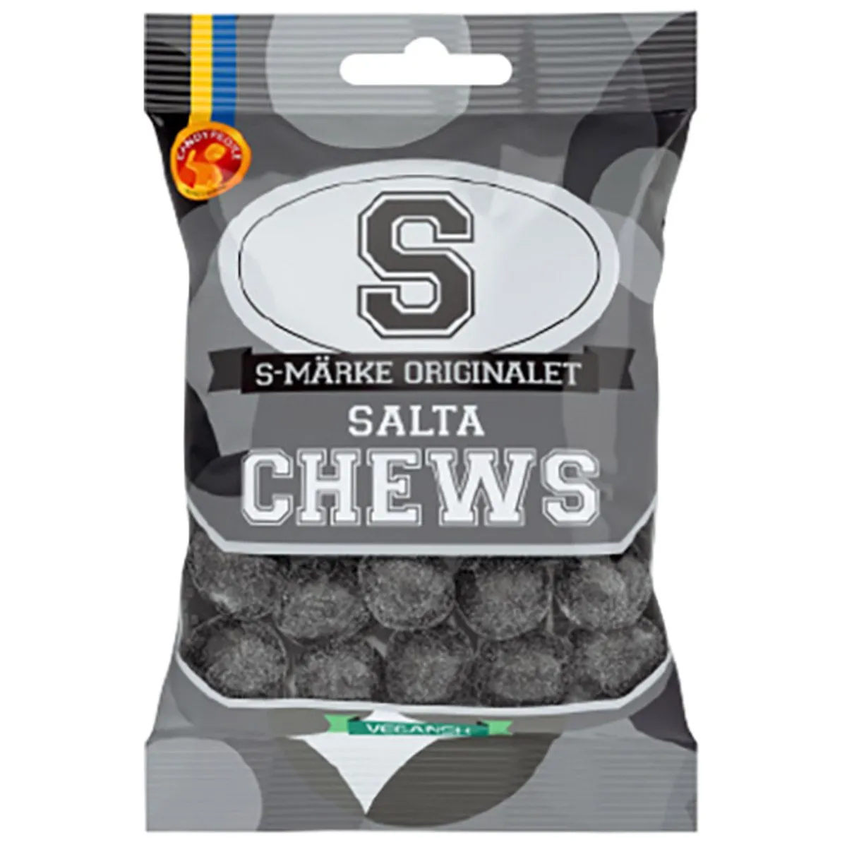 7340146506480CP-1 Candypeople S-märke Salta Chews (70g)