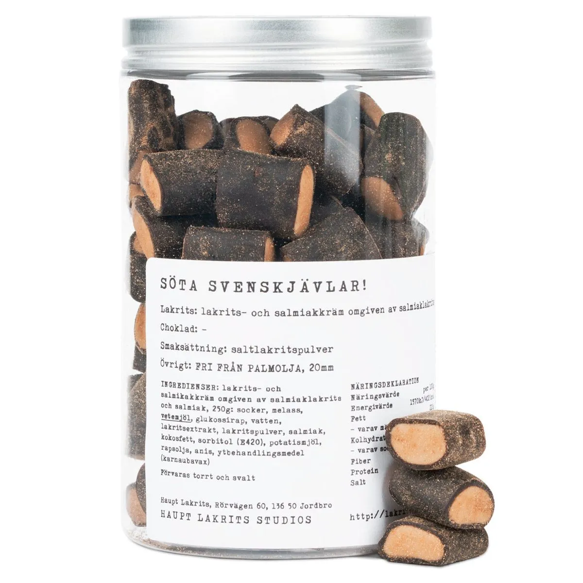 7350077861992HAU-1 Haupt Lakrits Söta Svenskjävlar - das süße Pendant zum salzigsten Lakritz (250g)