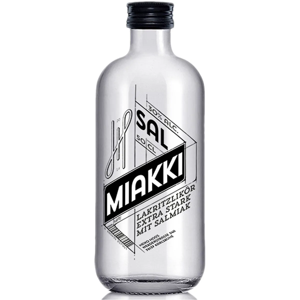 4260430237001HH-1 Salmiakki Lakritz-Likör (500ml)