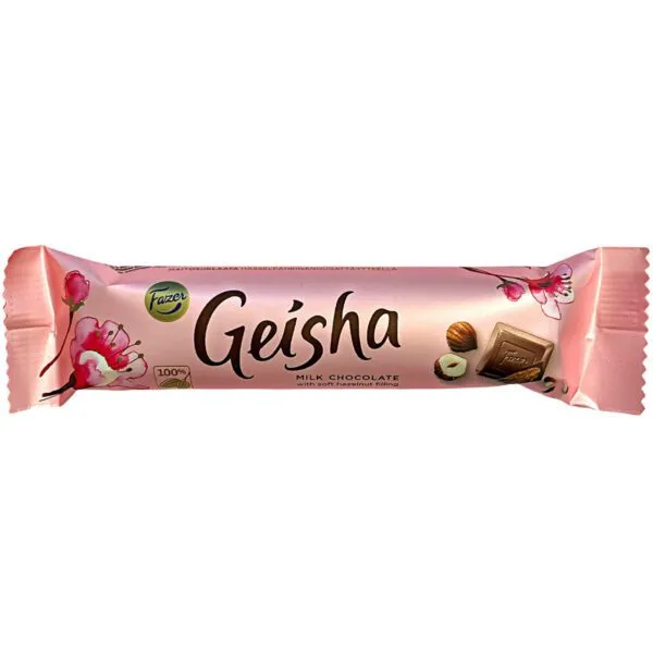 Fazer Geisha Milchschokolade mit Haselnuss-Füllung (37g)