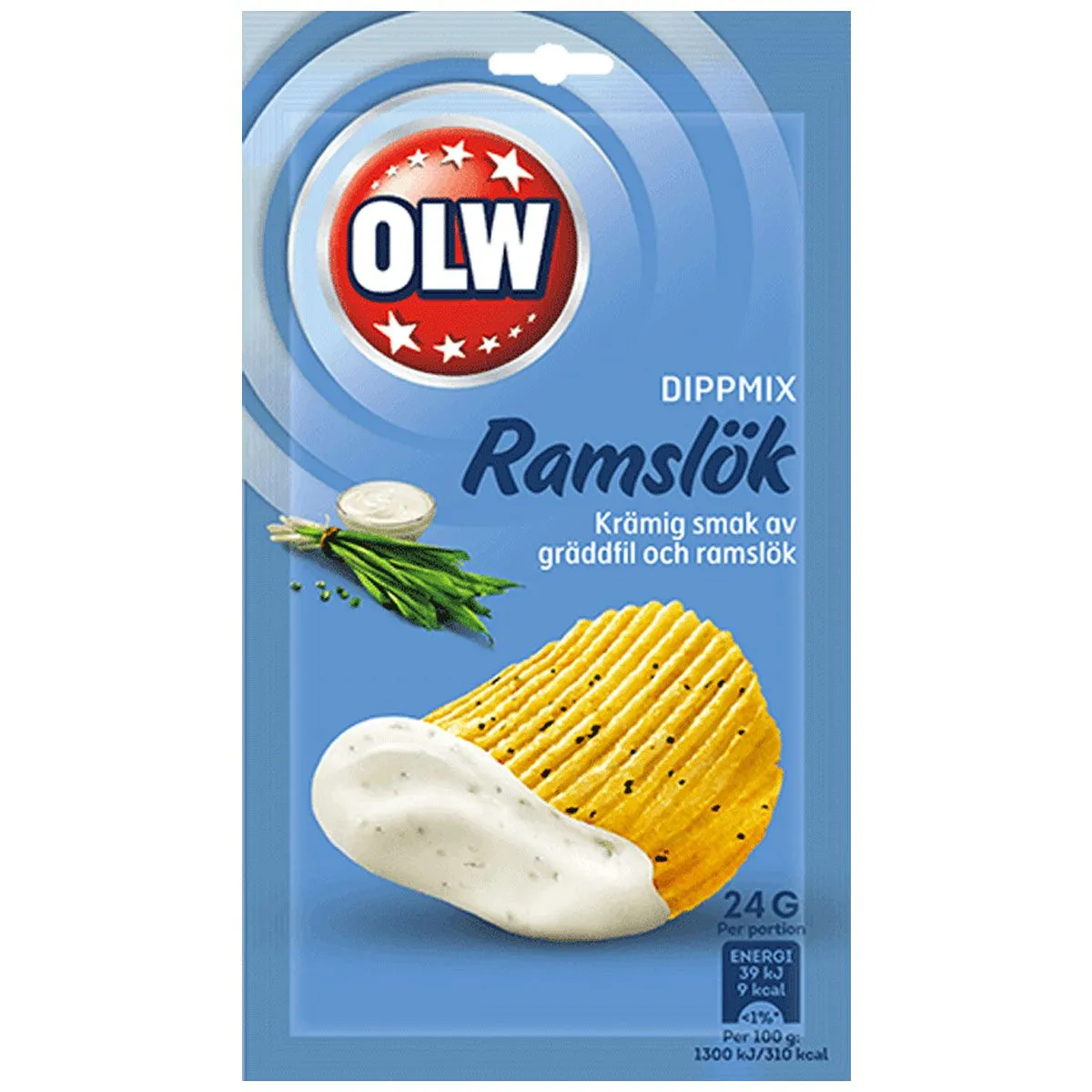 7340005404216OLW-1 OLW DipMix Ramslök - Bärlauch (24g)