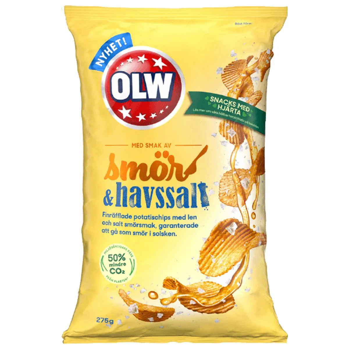 7340005406005OLQ-1 OLW Smör & Havssalt (175g)
