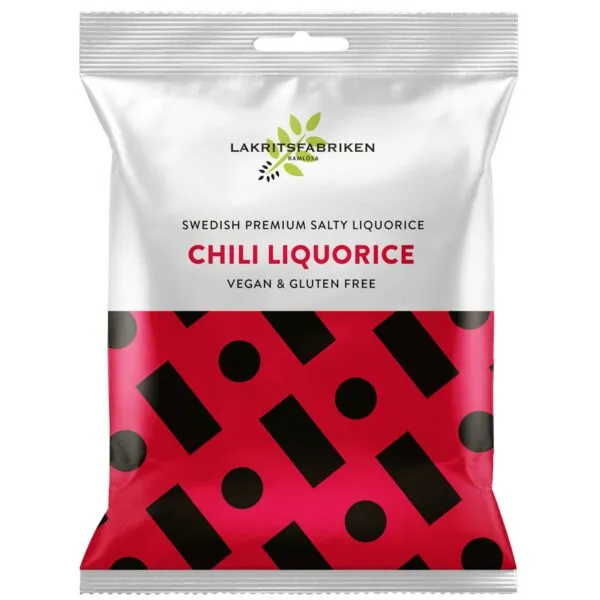 Lakritsfabriken Chili Salty Liqourice - vegan & glutenfrei (100g)