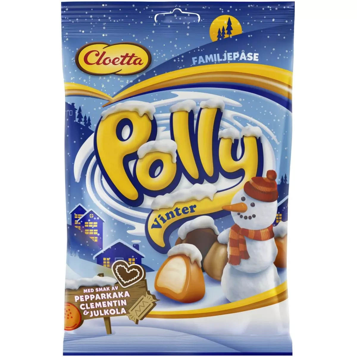 Cloetta Polly Vinter - BIG PACK - (300g) 1