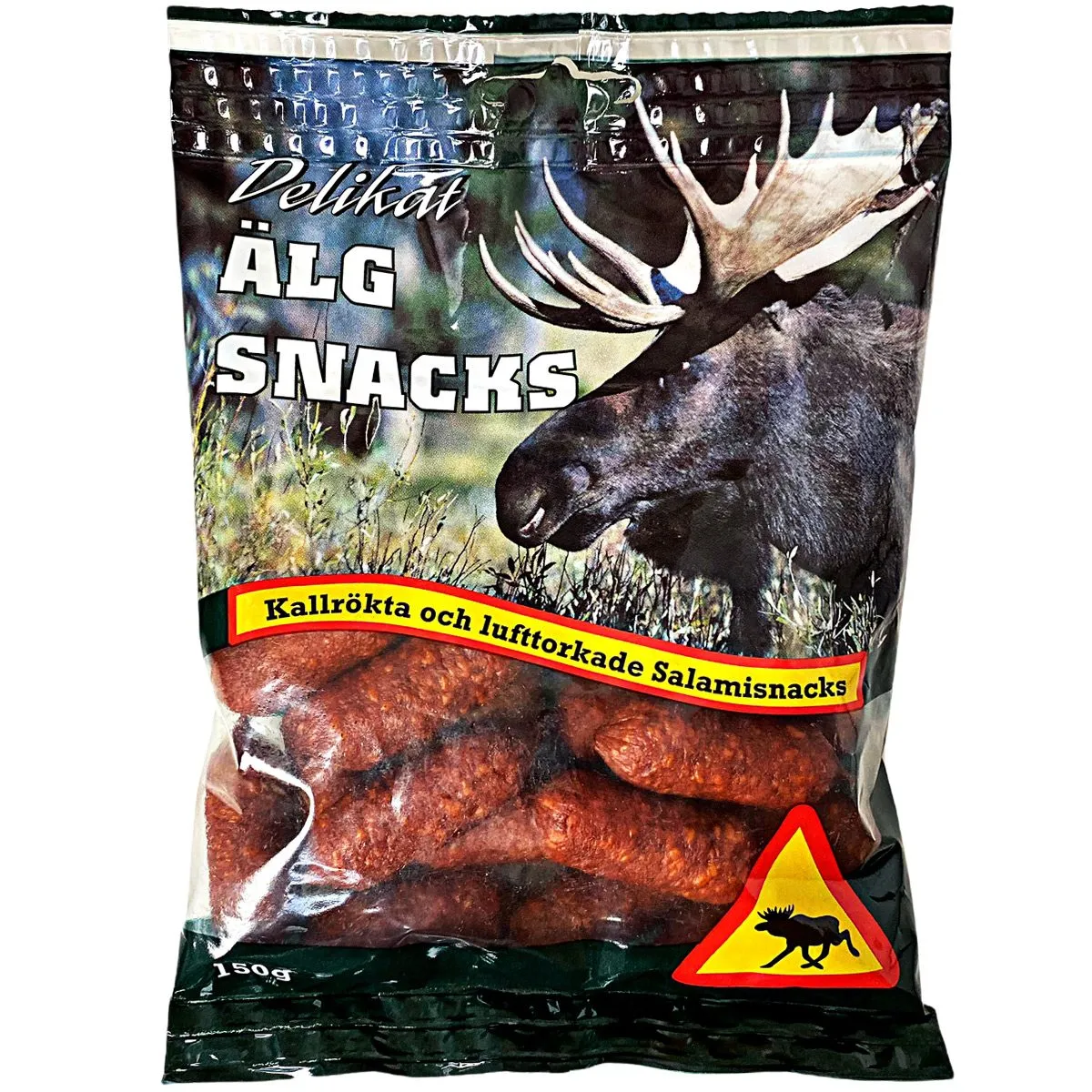 7331982004780DC-1 Direkt Chark Elchsalami-Snacks Älg Snacks (150g)