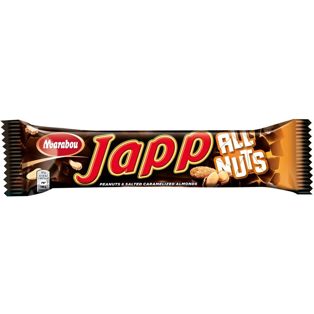 7622210406873MAR-1 Marabou Japp All Nuts (60g)