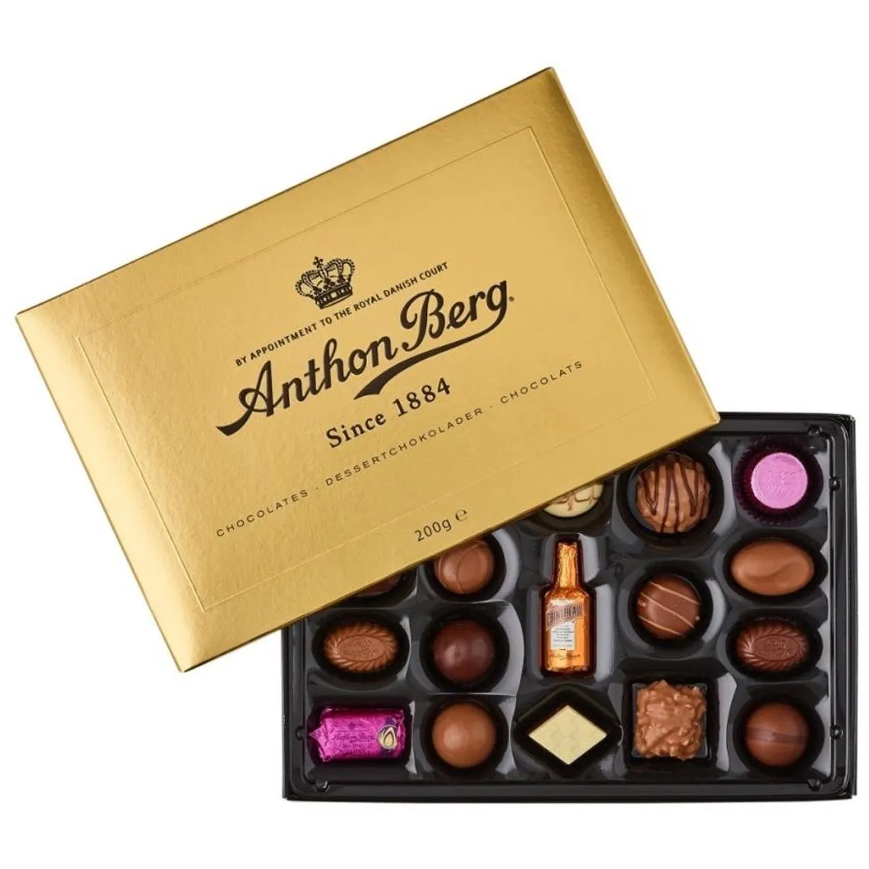 5774540996608AB-1 Anthon Berg Luxury Gold - Pralinen (200g)