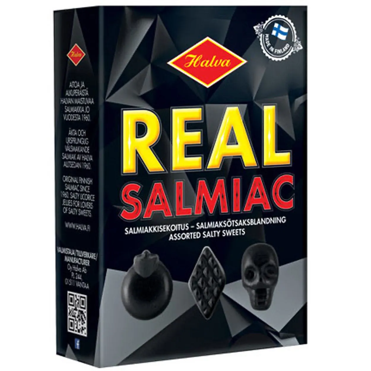 6420900004016HAL-1 Halva Real Salmiac Box (230g)