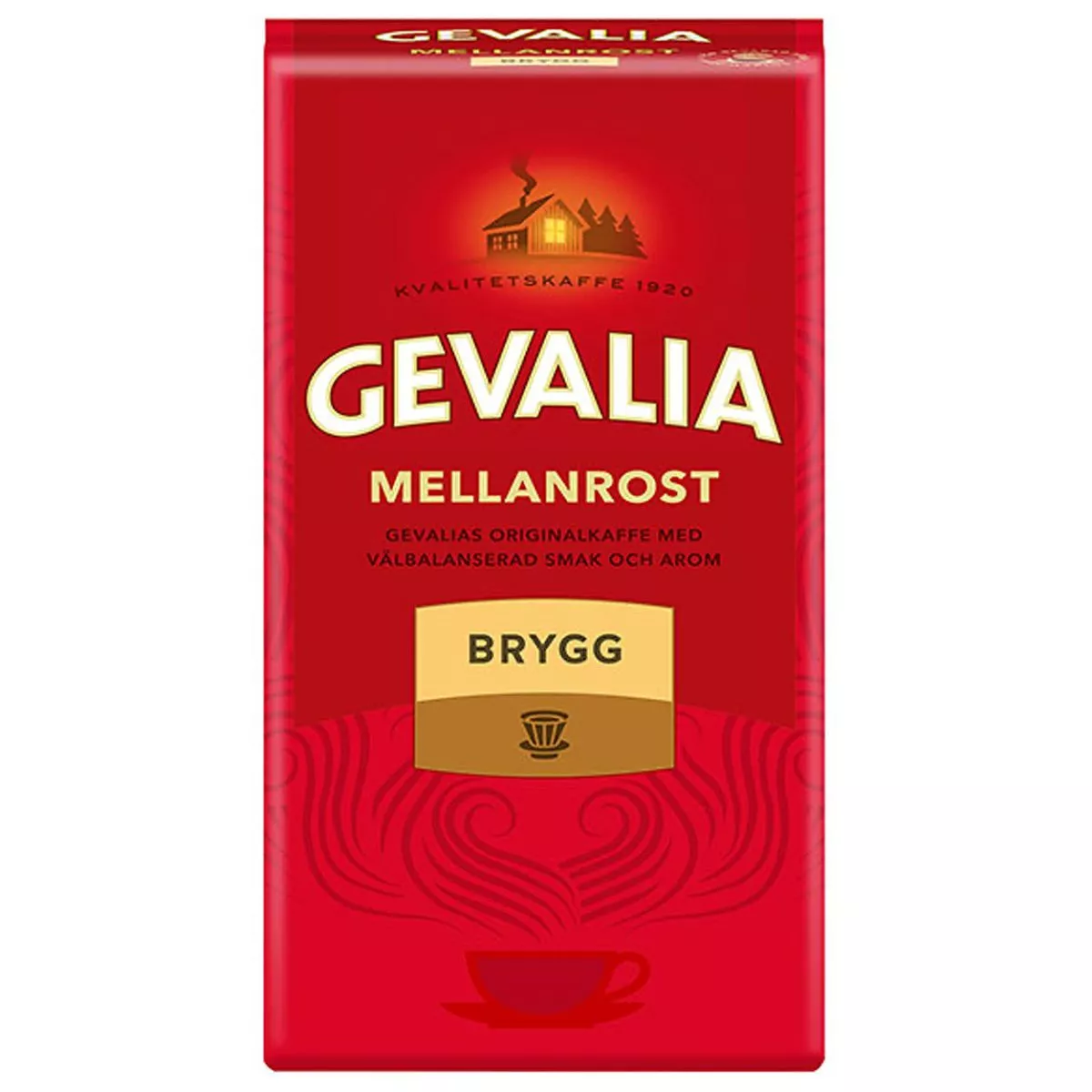 Gevalia mellanrost BRYGG - Röstkaffee, gemahlen (450g) 1