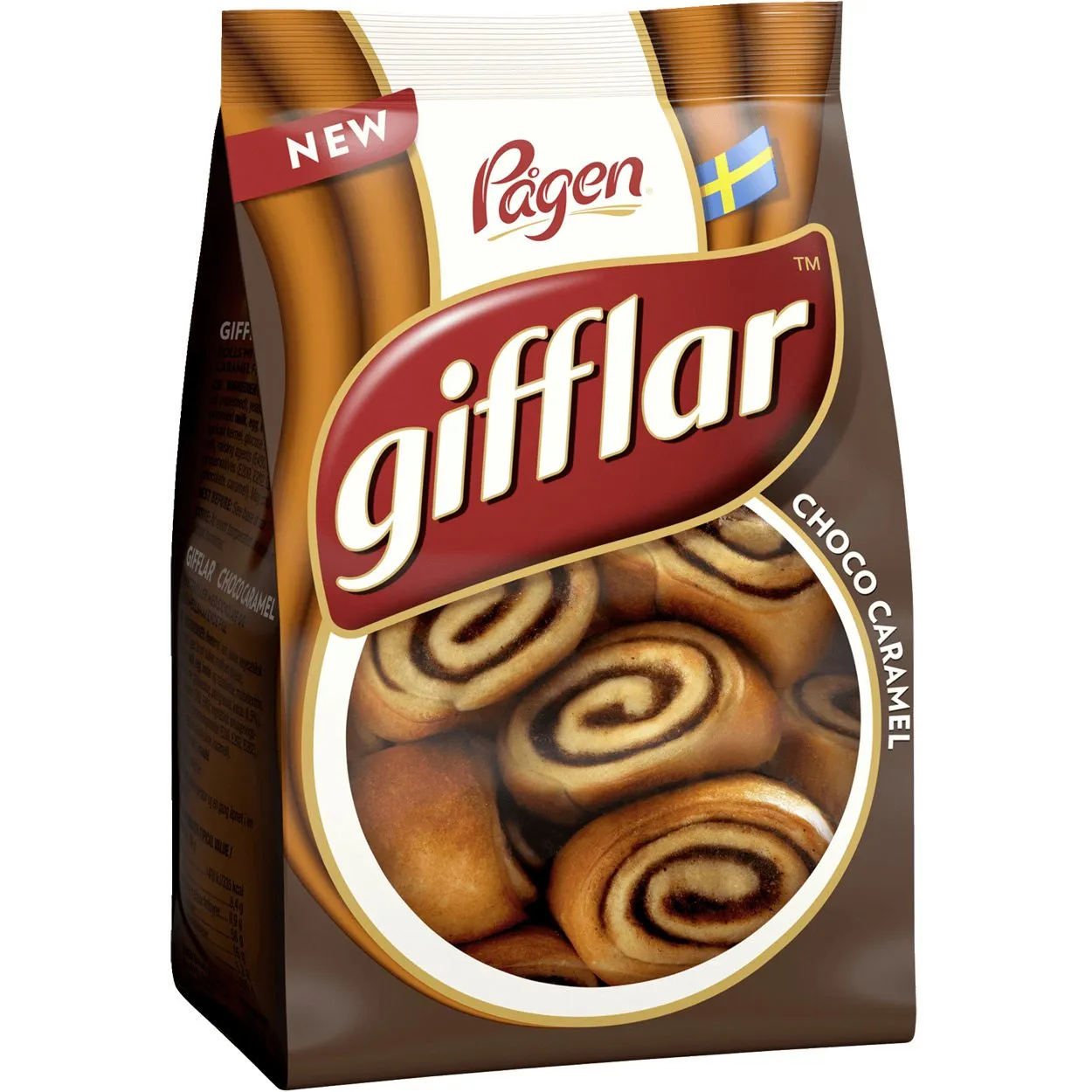 7311070012644PA-1 Pågen Gifflar Choco Caramel (260g)