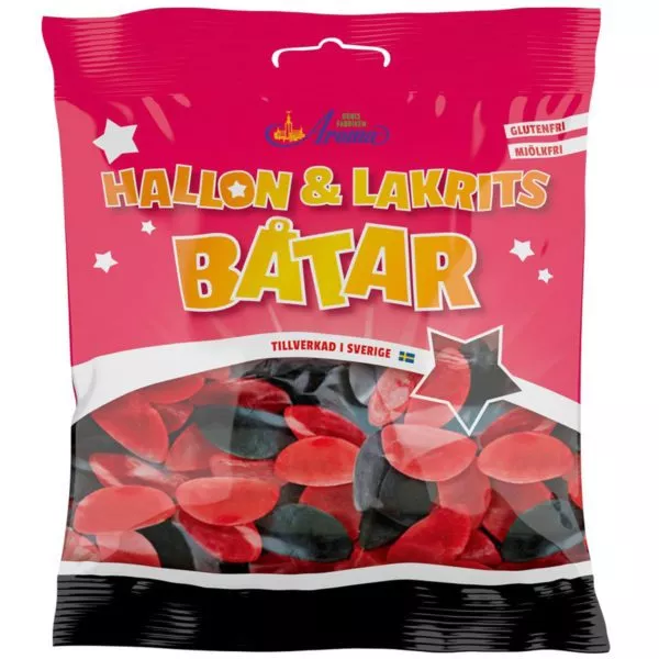 Aroma Hallon & Lakritsbatar (500g)