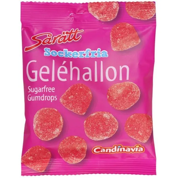 Candinavia Sockerfria Gelehallon - zuckerfrei (80g)