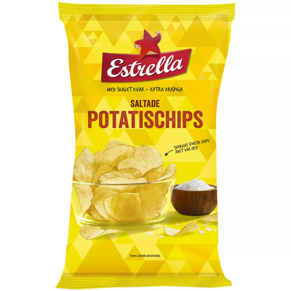 Estrella Saltade Potatischips (175g) 1