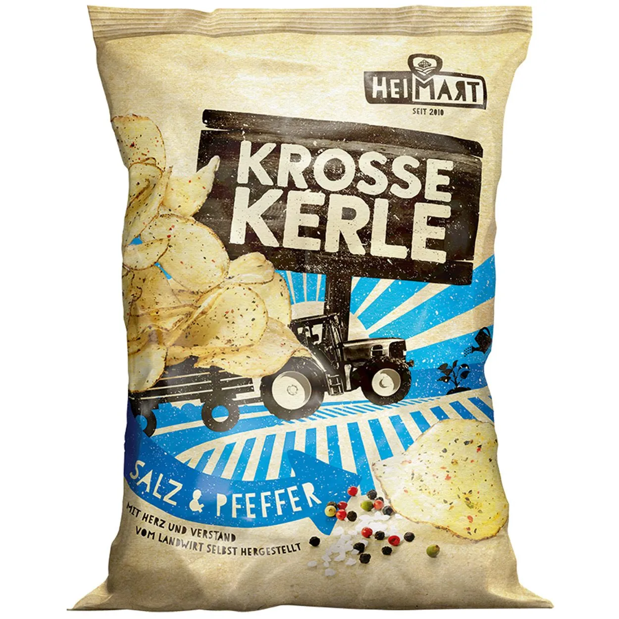 1106HEI-1 HeiMart Krosse Kerle Salz & Pfeffer (115g)