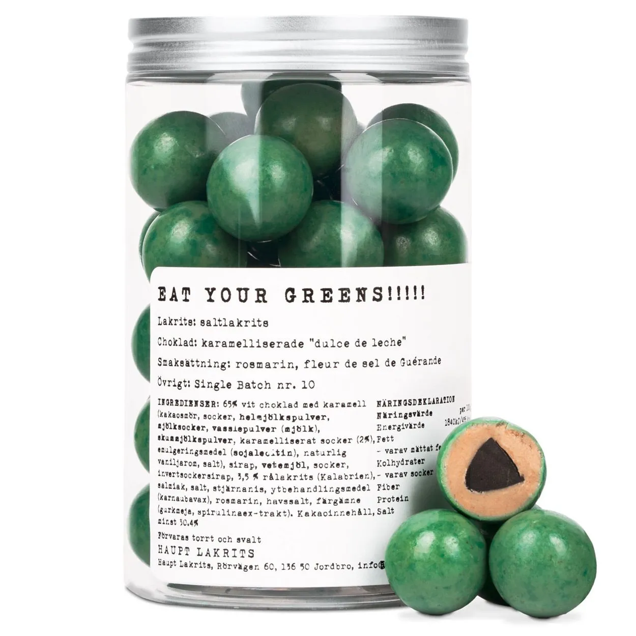 7350077862227HAU-1 Haupt Lakrits Eat Your Greens (250g)