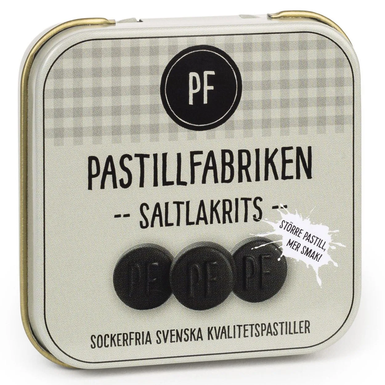 7350085900058PAS-1 Pastillfabriken Saltlakrits (25g)
