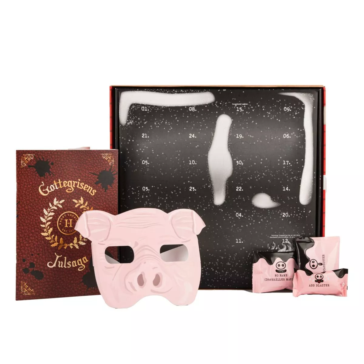 Haupt Lakrits Weihnachtskalender / Adventskalender 2022 mit Tasche und Maske (440g) 5