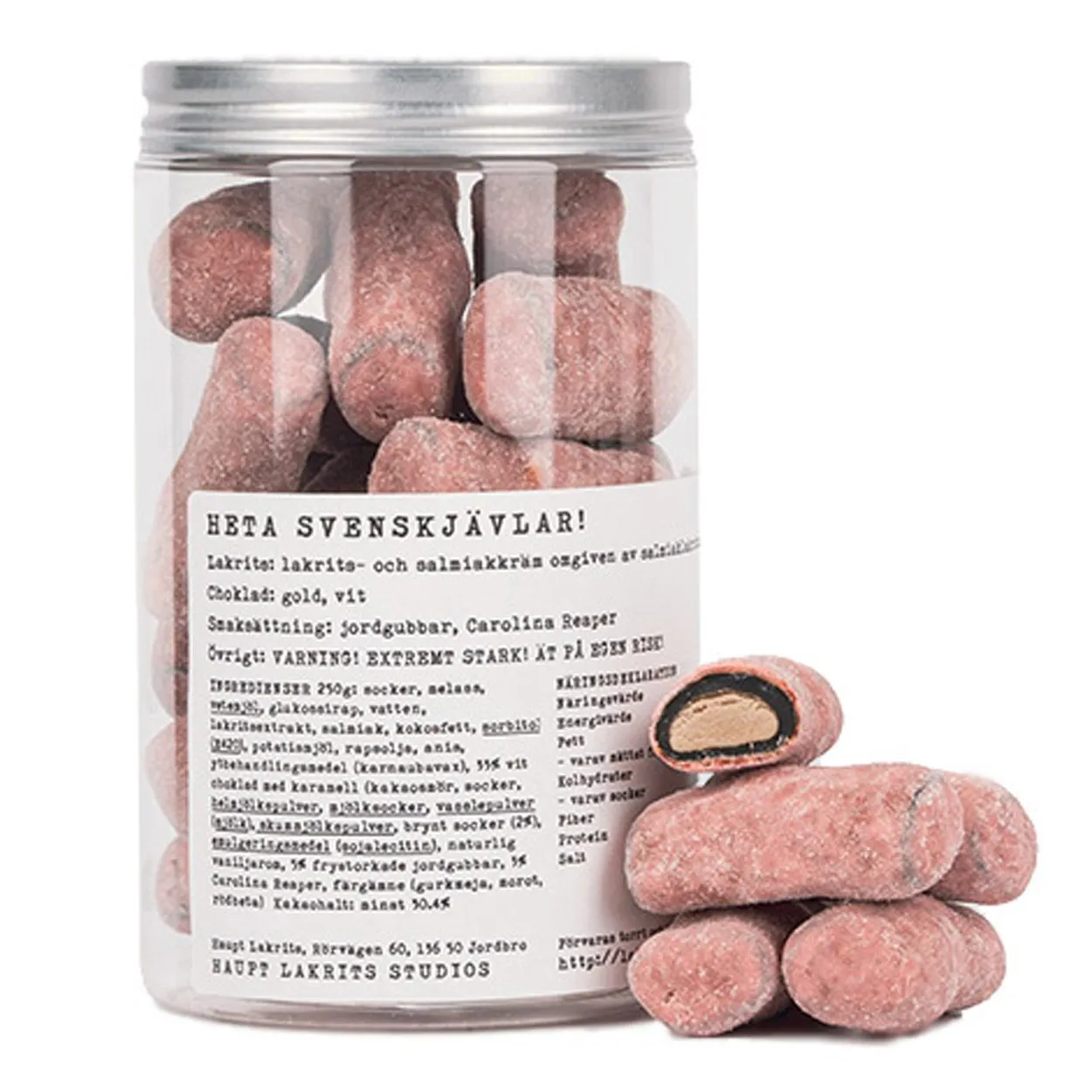 7350077861923HAU-1 Haupt Lakrits Heta Svenskjävlar (250g)