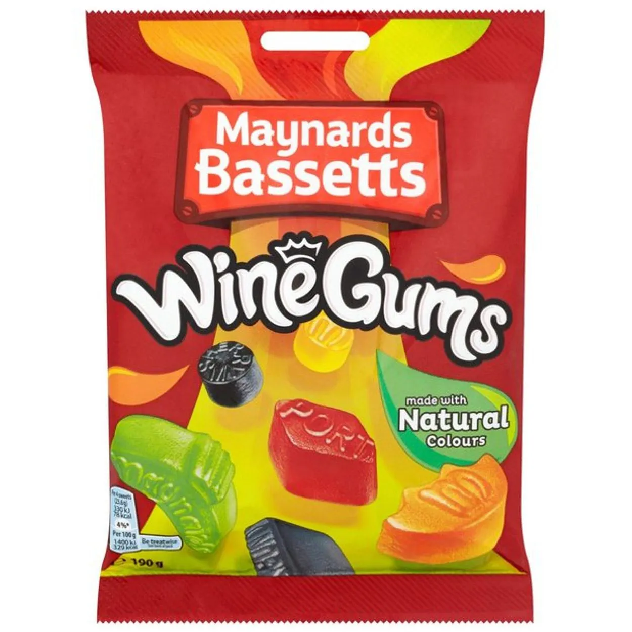 7622210683434BAS-1 Bassetts WineGums - Weingummi (190g)