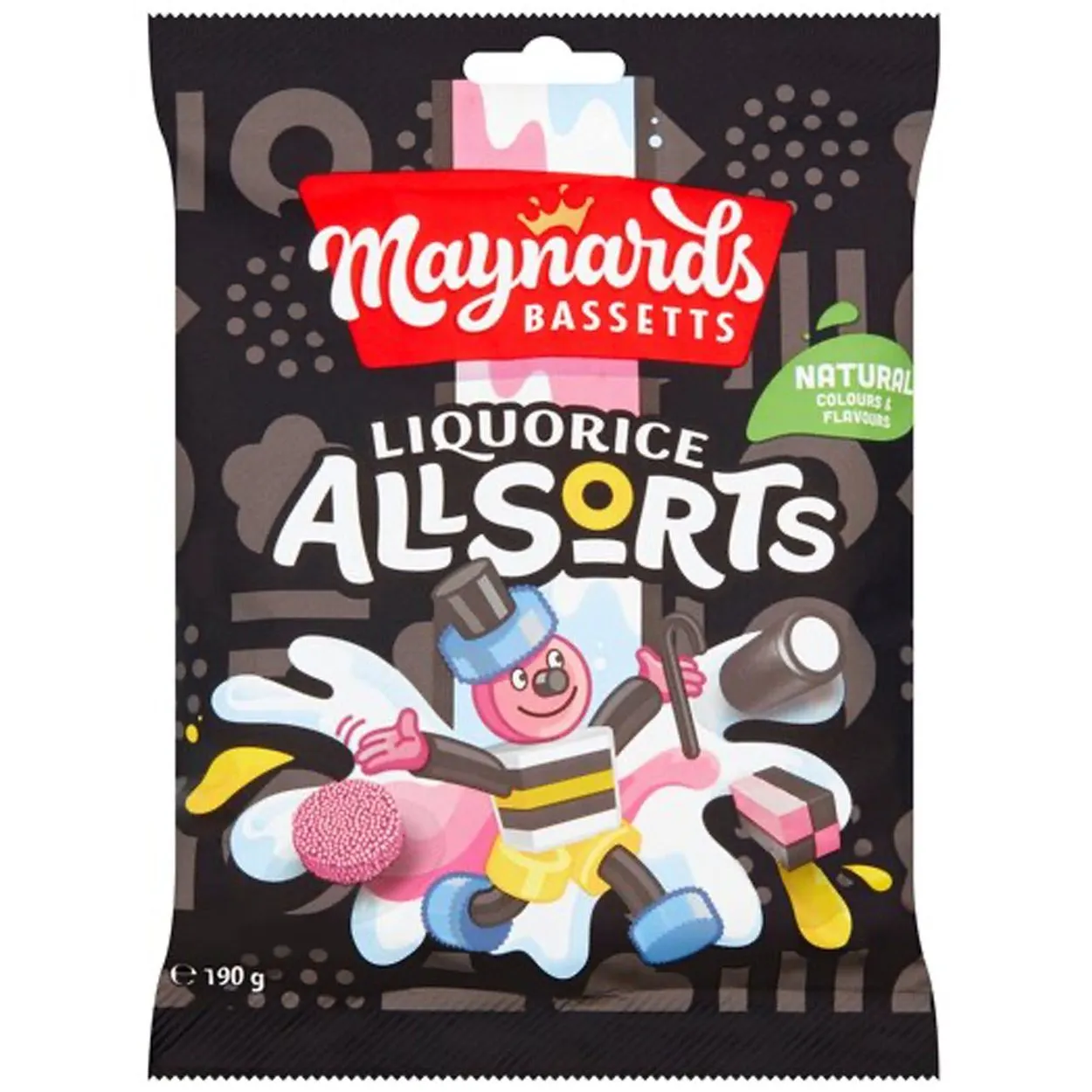 7622210684264BAS-1 Bassetts Liquorice Allsorts (190g)
