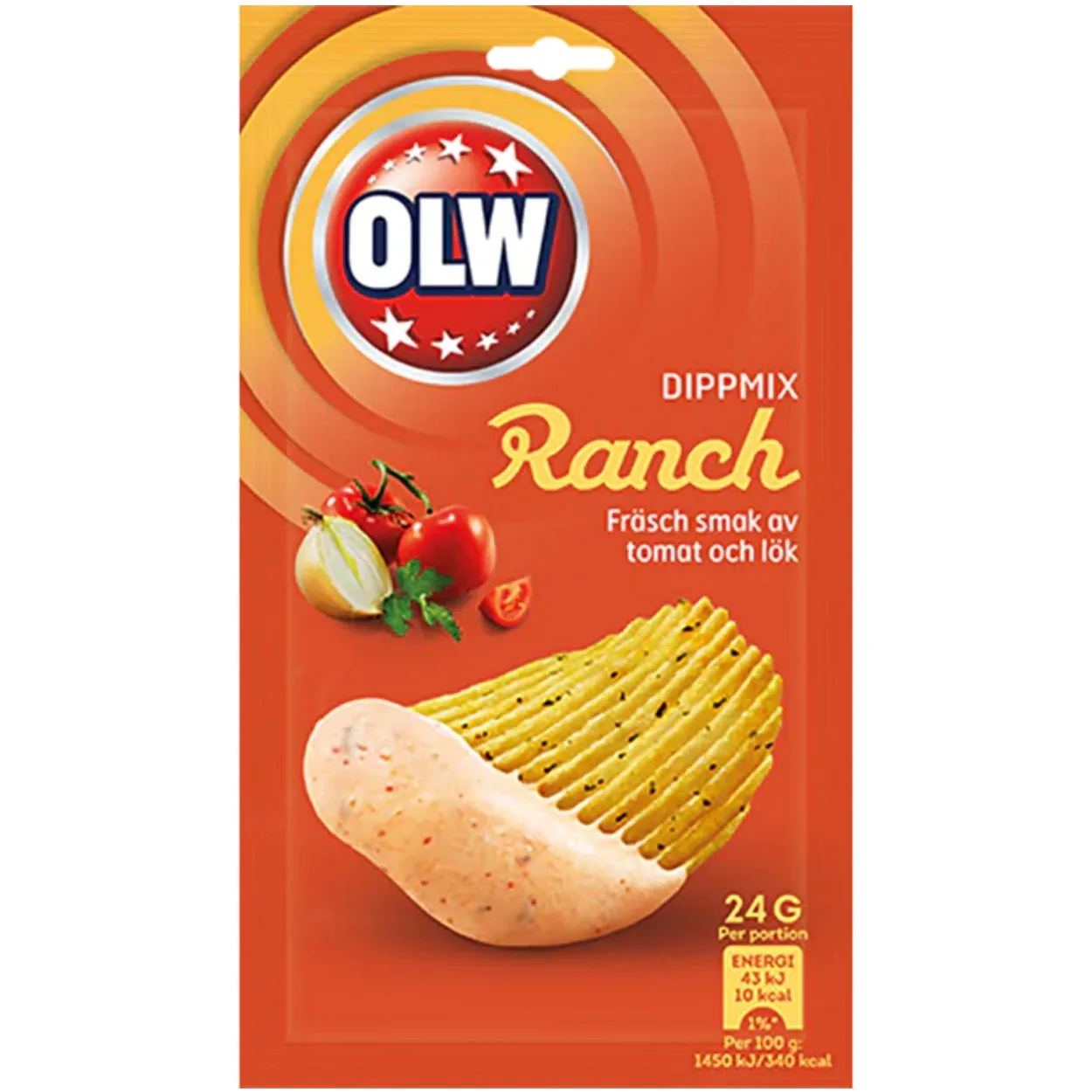 7340005404261OLW-1 OLW Dipp Ranch Dippmix (24g)